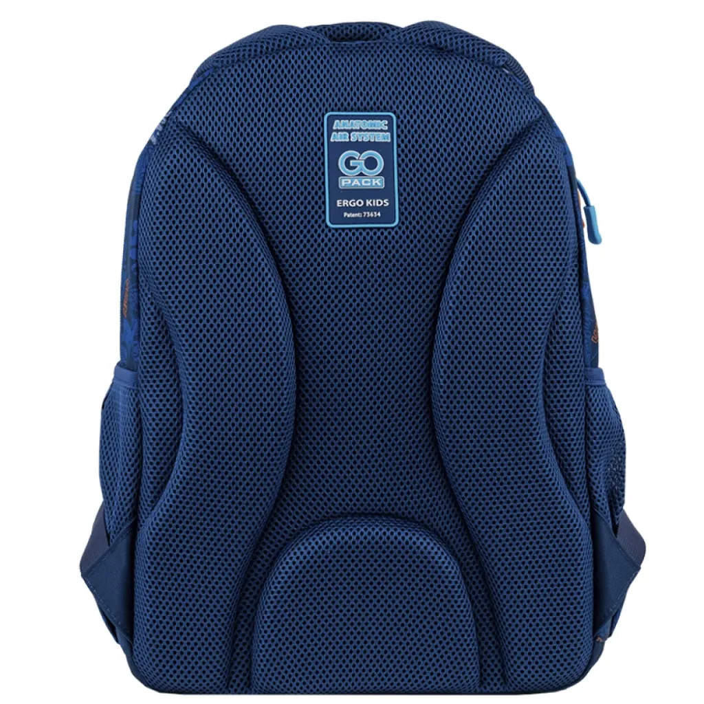 Ортопедический рюкзак школьный GoPack Education Crazy Skate GO25-182M-7, синий Ортопедический рюкзак школьный GoPack Education Crazy Skate GO25-182M-7, синий