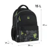 Ортопедический рюкзак школьный GoPack Education Gaming GO25-182M-6, черный - Фото№3