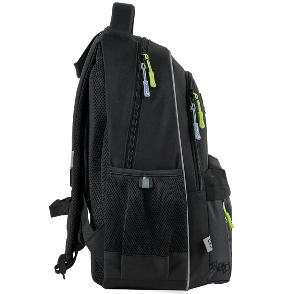 Ортопедический рюкзак школьный GoPack Education Gaming GO25-182M-6, черный Ортопедический рюкзак школьный GoPack Education Gaming GO25-182M-6, черный