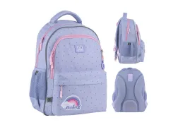 Ортопедичний рюкзак шкільний GoPack Education Keep Going GO25-182M-3, фіолетовий Ортопедичний рюкзак шкільний GoPack Education Keep Going GO25-182M-3, фіолетовий
