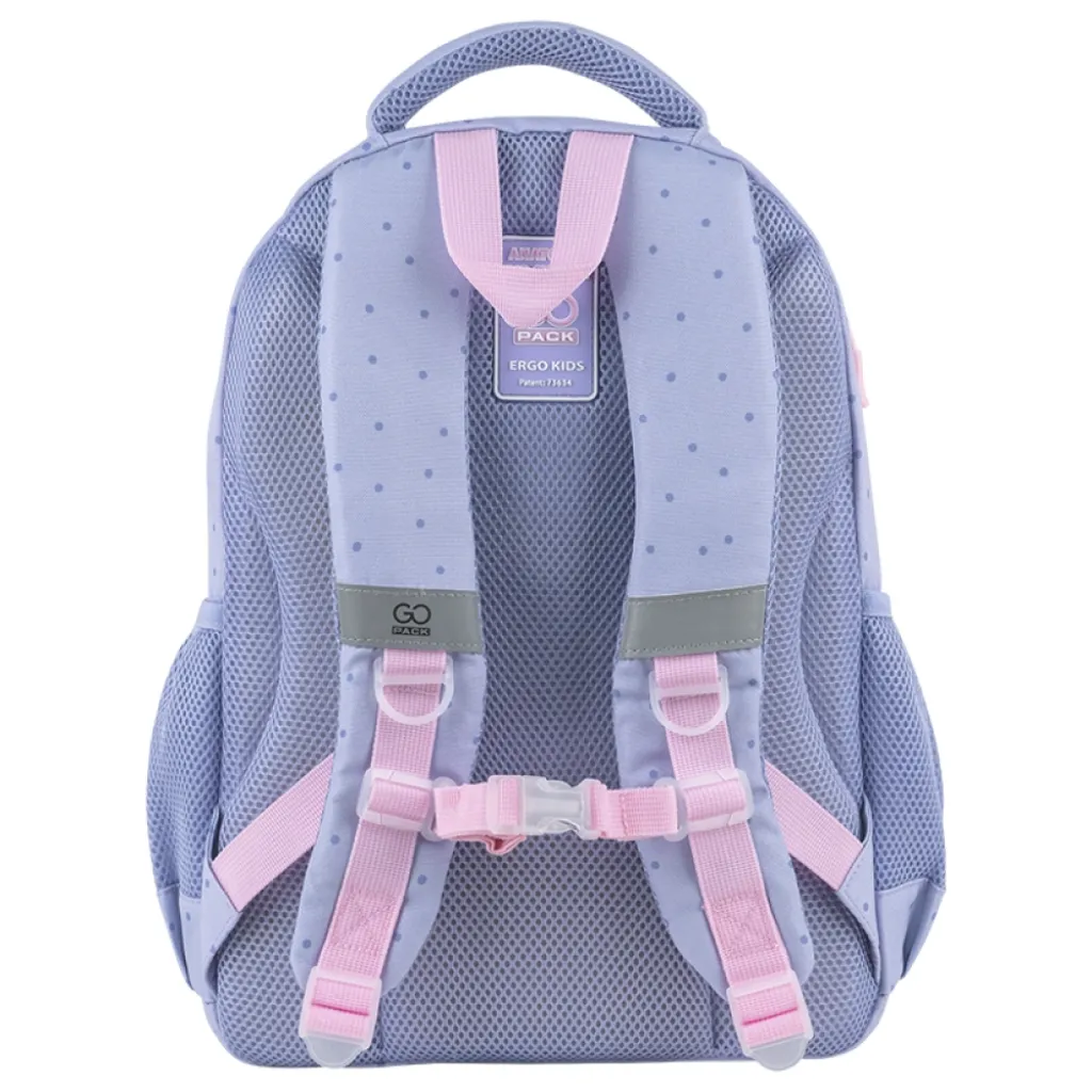 Ортопедический рюкзак школьный GoPack Education Keep Going GO25-182M-3, фиолетовый Ортопедический рюкзак школьный GoPack Education Keep Going GO25-182M-3, фиолетовый