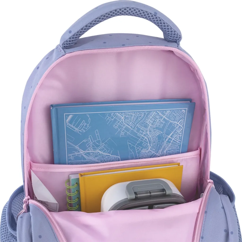 Ортопедический рюкзак школьный GoPack Education Keep Going GO25-182M-3, фиолетовый Ортопедический рюкзак школьный GoPack Education Keep Going GO25-182M-3, фиолетовый