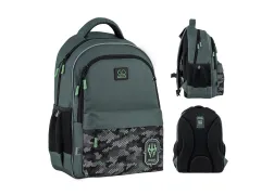 Ортопедичний рюкзак шкільний GoPack Education Legion GO25-182M-5, хакі Ортопедичний рюкзак шкільний GoPack Education Legion GO25-182M-5, хакі