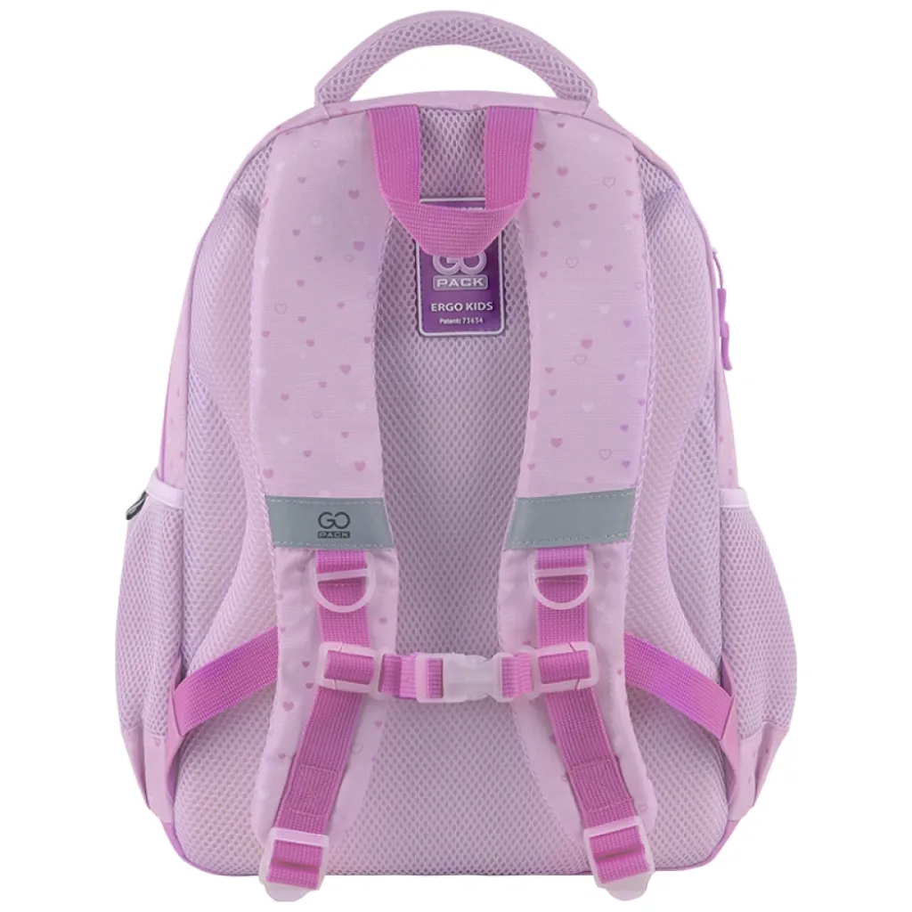 Ортопедичний рюкзак шкільний GoPack Education Self Love Club GO25-182M-4, рожевий Ортопедичний рюкзак шкільний GoPack Education Self Love Club GO25-182M-4, рожевий