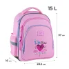 Ортопедичний рюкзак шкільний GoPack Education Sweet Like Candy GO25-2606S-3, рожевий - Фото№3
