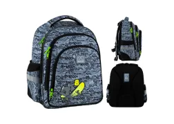 Ортопедичний рюкзак шкільний GoPack Education Graffiti GO25-2606S-5, сірий Ортопедичний рюкзак шкільний GoPack Education Graffiti GO25-2606S-5, сірий