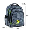 Ортопедичний рюкзак шкільний GoPack Education Graffiti GO25-2606S-5, сірий - Фото№3