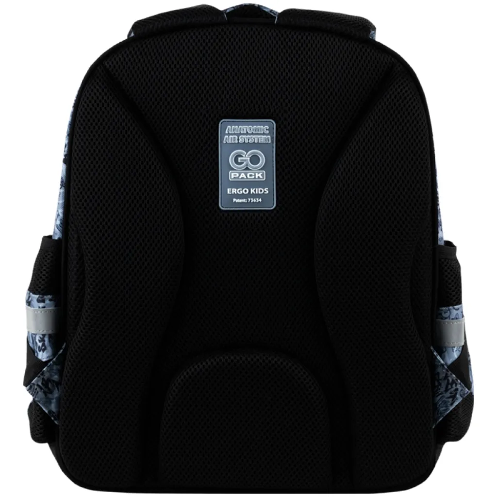 Ортопедичний рюкзак шкільний GoPack Education Graffiti GO25-2606S-5, сірий Ортопедичний рюкзак шкільний GoPack Education Graffiti GO25-2606S-5, сірий