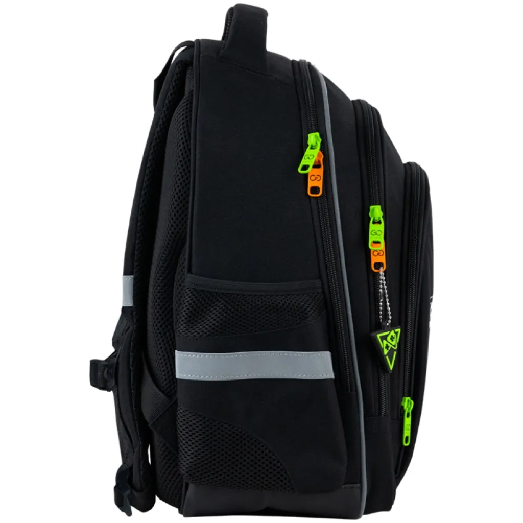 Ортопедичний рюкзак шкільний GoPack Education Next Level GO25-2606S-6, чорний Ортопедичний рюкзак шкільний GoPack Education Next Level GO25-2606S-6, чорний
