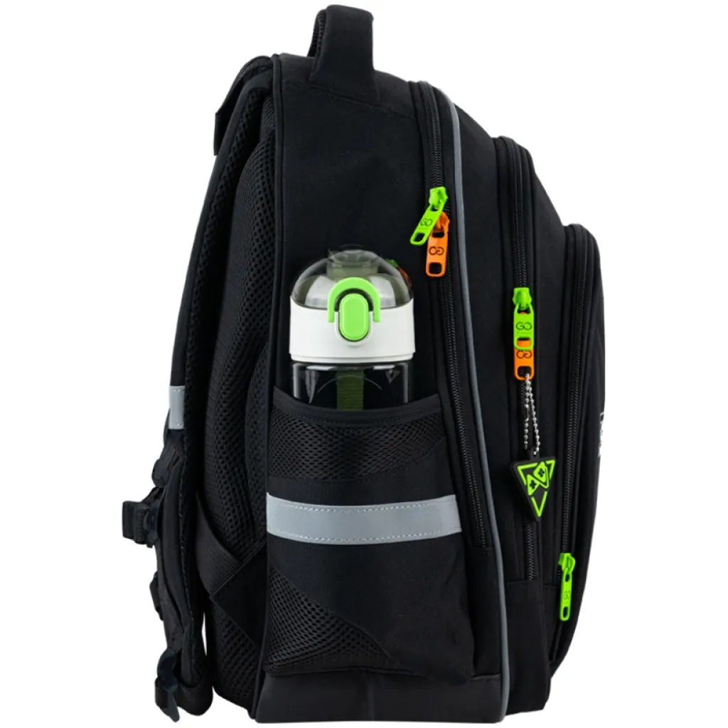 Ортопедичний рюкзак шкільний GoPack Education Next Level GO25-2606S-6, чорний Ортопедичний рюкзак шкільний GoPack Education Next Level GO25-2606S-6, чорний