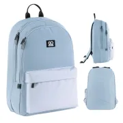 Ортопедичний рюкзак шкільний GoPack Education Teens 140, сіро-блакитний Ортопедичний рюкзак шкільний GoPack Education Teens 140, сіро-блакитний