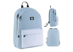 Ортопедичний рюкзак шкільний GoPack Education Teens 140, сіро-блакитний Ортопедичний рюкзак шкільний GoPack Education Teens 140, сіро-блакитний