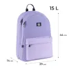 Ортопедический рюкзак школьный GoPack Education Teens 140, фиолетовый - Фото№3