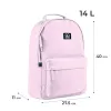 Ортопедический рюкзак школьный GoPack Education Teens 147, розовый - Фото№3