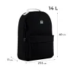 Ортопедический рюкзак школьный GoPack Education Teens 147, черный - Фото№3