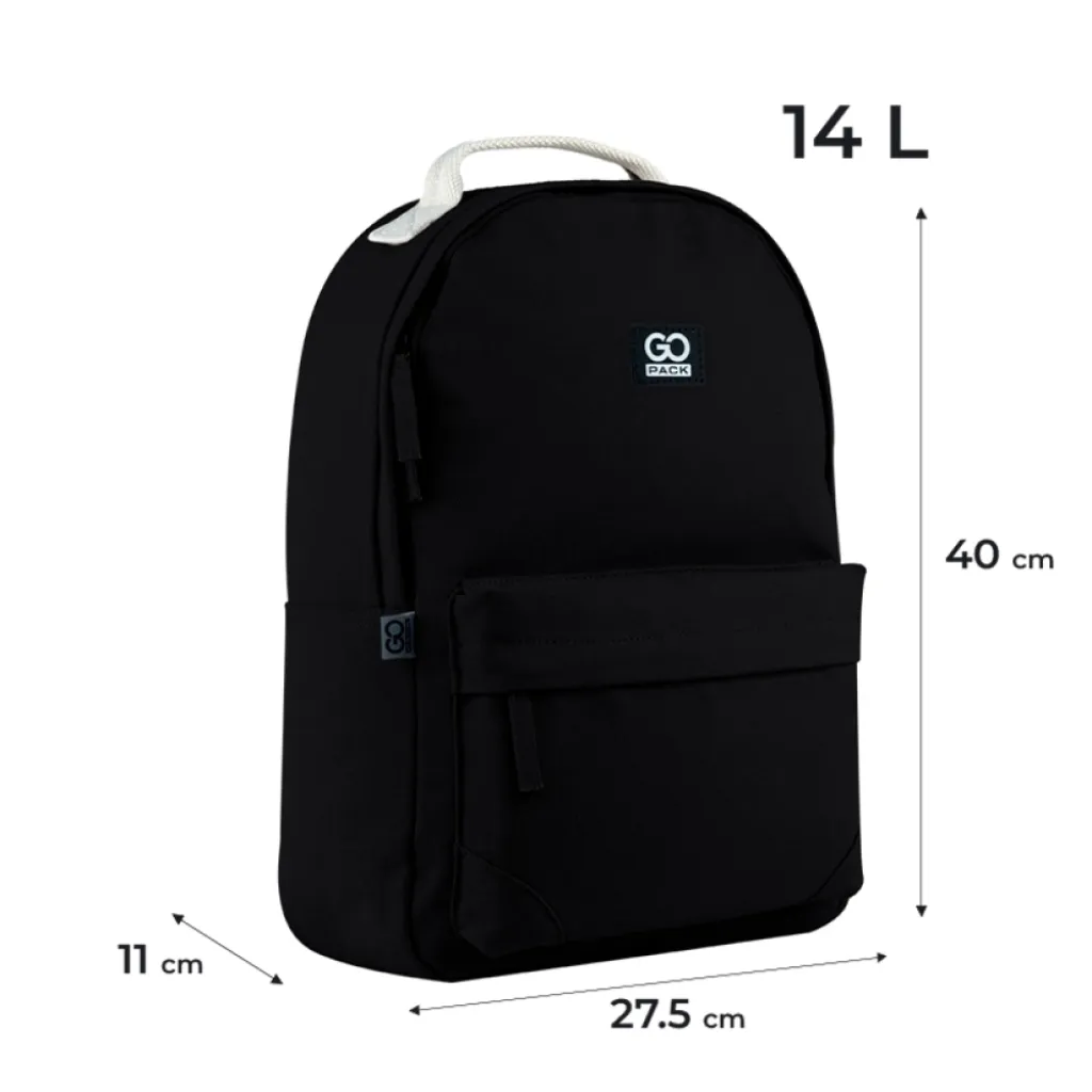 Ортопедический рюкзак школьный GoPack Education Teens 147, черный Ортопедический рюкзак школьный GoPack Education Teens 147, черный
