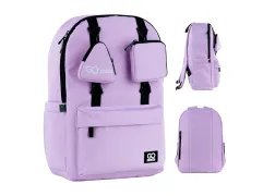 Ортопедичний рюкзак шкільний GoPack Education Teens 178, фіолетовий Ортопедичний рюкзак шкільний GoPack Education Teens 178, фіолетовий