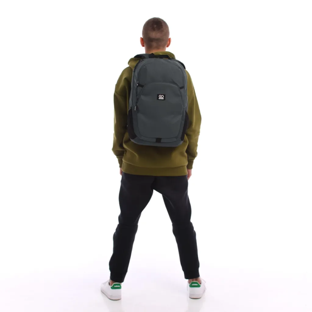 Ортопедический рюкзак школьный GoPack Education Teens 185, темно-серый