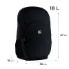 Ортопедический рюкзак школьный GoPack Education Teens 185, черный - Фото№3