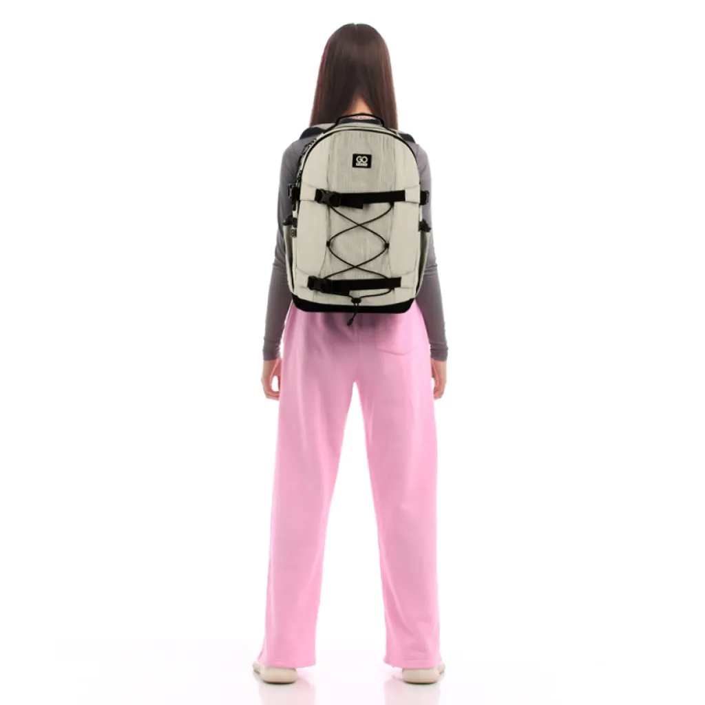 Ортопедический рюкзак школьный GoPack Education Teens 186, бежевый