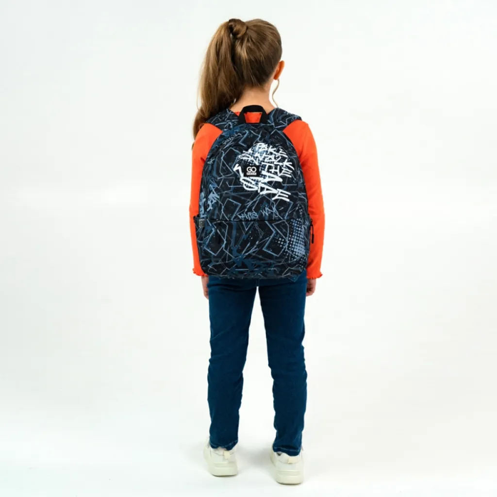 Ортопедический рюкзак школьный GoPack Education Teens 188M-1, темно-синий