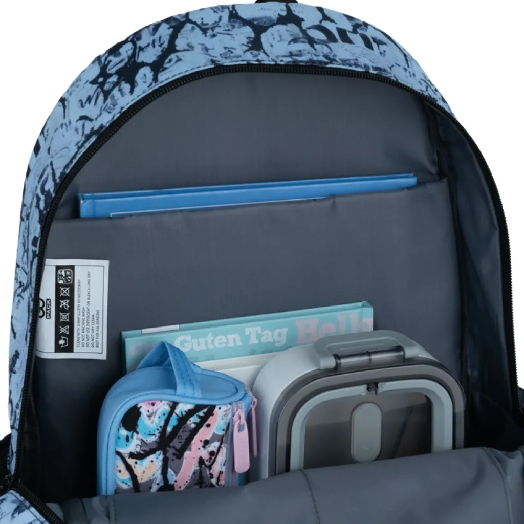 Ортопедический рюкзак школьный GoPack Education Teens 188M-3, голубой Ортопедический рюкзак школьный GoPack Education Teens 188M-3, голубой