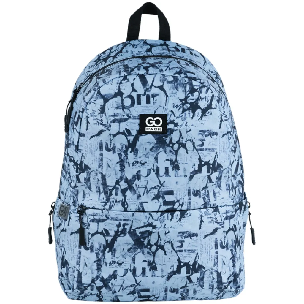 Ортопедический рюкзак школьный GoPack Education Teens 188M-3, голубой Ортопедический рюкзак школьный GoPack Education Teens 188M-3, голубой