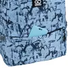 Ортопедический рюкзак школьный GoPack Education Teens 188M-3, голубой - Фото№10