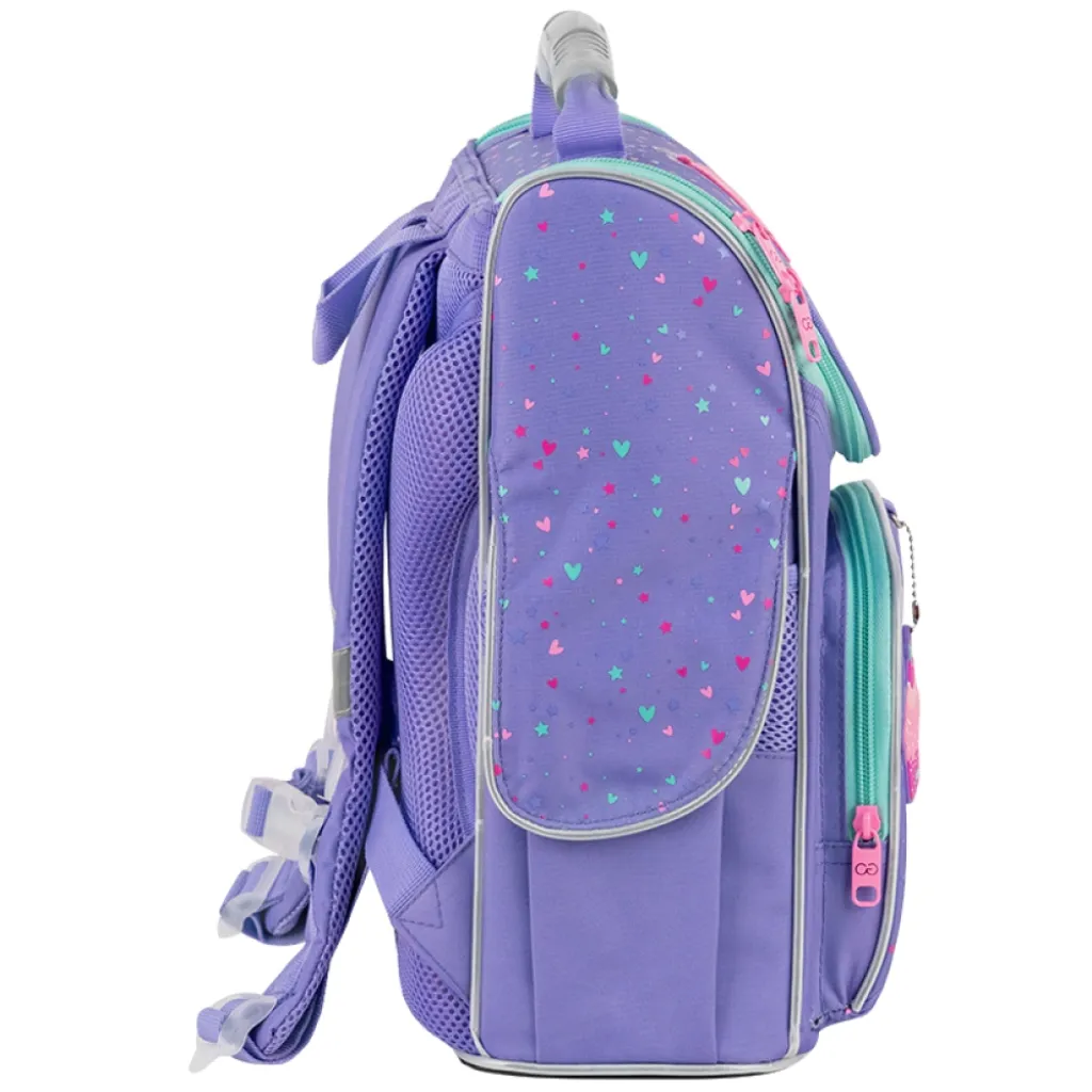 Ортопедичний рюкзак шкільний каркасний GoPack Education Pink Dreams 5001S-1, фіолетовий Ортопедичний рюкзак шкільний каркасний GoPack Education Pink Dreams 5001S-1, фіолетовий