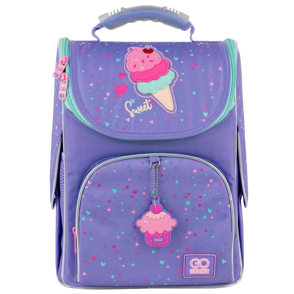 Ортопедичний рюкзак шкільний каркасний GoPack Education Pink Dreams 5001S-1, фіолетовий Ортопедичний рюкзак шкільний каркасний GoPack Education Pink Dreams 5001S-1, фіолетовий