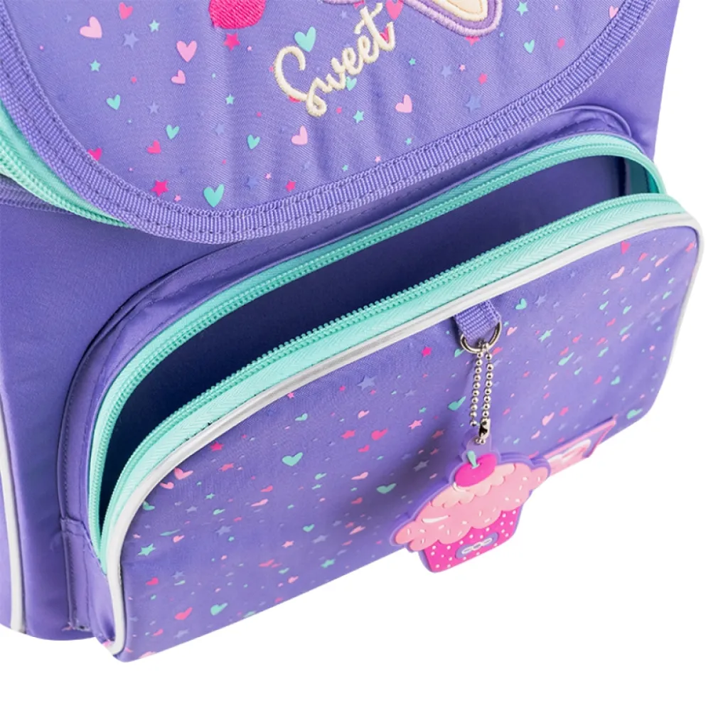 Ортопедичний рюкзак шкільний каркасний GoPack Education Pink Dreams 5001S-1, фіолетовий Ортопедичний рюкзак шкільний каркасний GoPack Education Pink Dreams 5001S-1, фіолетовий