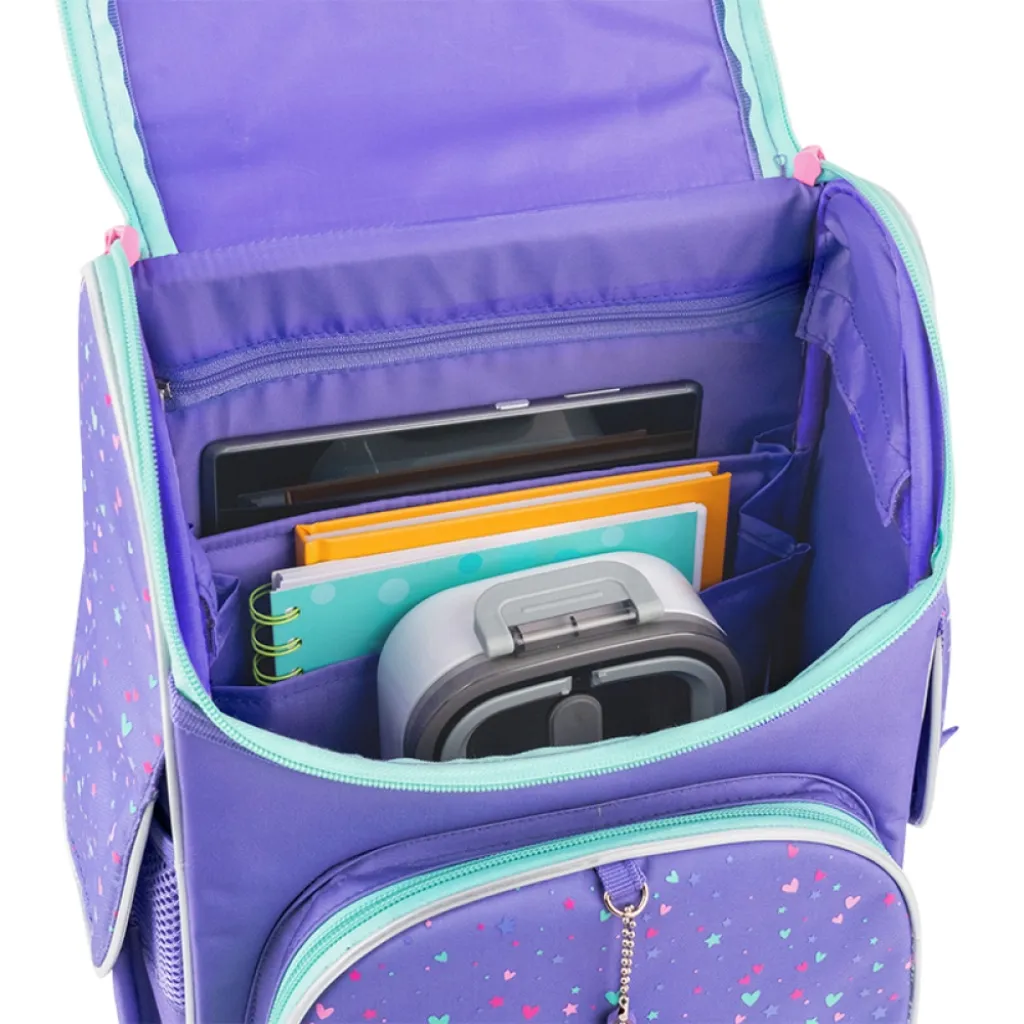 Ортопедичний рюкзак шкільний каркасний GoPack Education Pink Dreams 5001S-1, фіолетовий Ортопедичний рюкзак шкільний каркасний GoPack Education Pink Dreams 5001S-1, фіолетовий