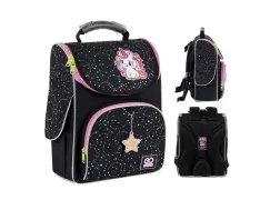 Ортопедичний рюкзак шкільний каркасний GoPack Education Magical Unicorn 5001S-4, чорний Ортопедичний рюкзак шкільний каркасний GoPack Education Magical Unicorn 5001S-4, чорний