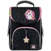 Ортопедический рюкзак школьный каркасный GoPack Education Magical Unicorn 5001S-4, черный - Фото№4