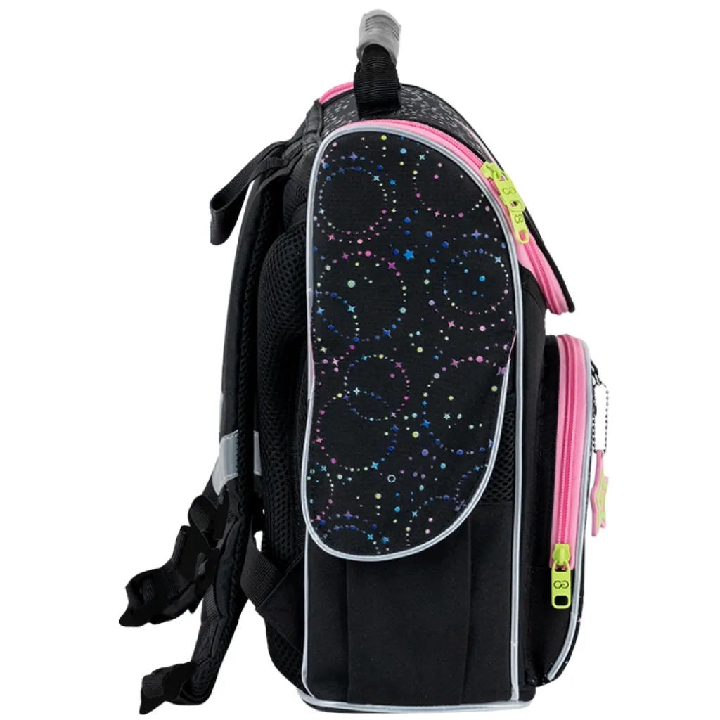 Ортопедический рюкзак школьный каркасный GoPack Education Magical Unicorn 5001S-4, черный Ортопедический рюкзак школьный каркасный GoPack Education Magical Unicorn 5001S-4, черный