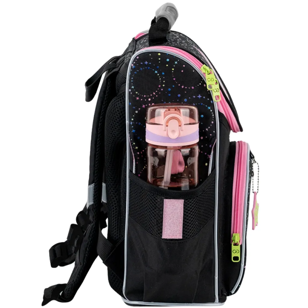Ортопедический рюкзак школьный каркасный GoPack Education Magical Unicorn 5001S-4, черный Ортопедический рюкзак школьный каркасный GoPack Education Magical Unicorn 5001S-4, черный