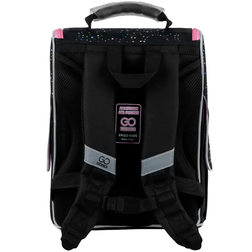 Ортопедический рюкзак школьный каркасный GoPack Education Magical Unicorn 5001S-4, черный Ортопедический рюкзак школьный каркасный GoPack Education Magical Unicorn 5001S-4, черный
