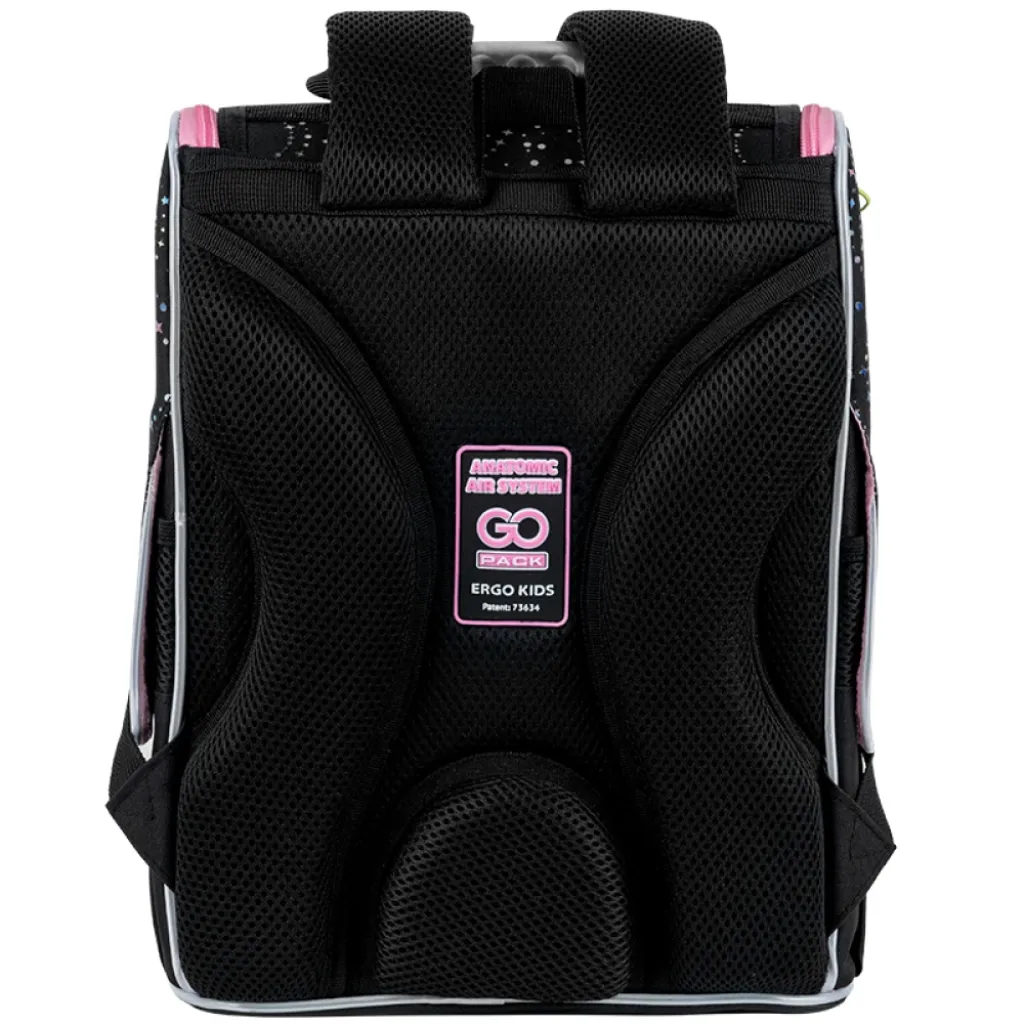 Ортопедический рюкзак школьный каркасный GoPack Education Magical Unicorn 5001S-4, черный Ортопедический рюкзак школьный каркасный GoPack Education Magical Unicorn 5001S-4, черный