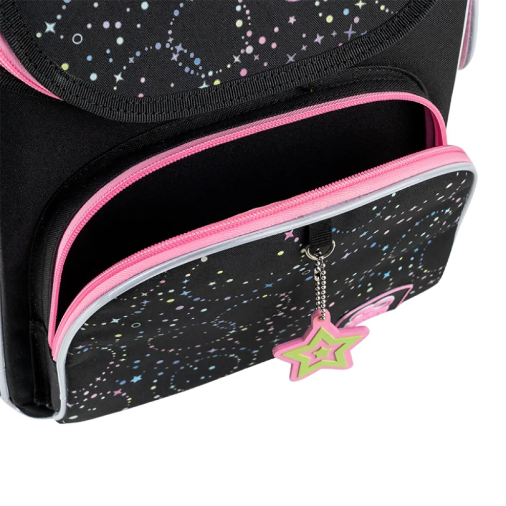 Ортопедический рюкзак школьный каркасный GoPack Education Magical Unicorn 5001S-4, черный Ортопедический рюкзак школьный каркасный GoPack Education Magical Unicorn 5001S-4, черный