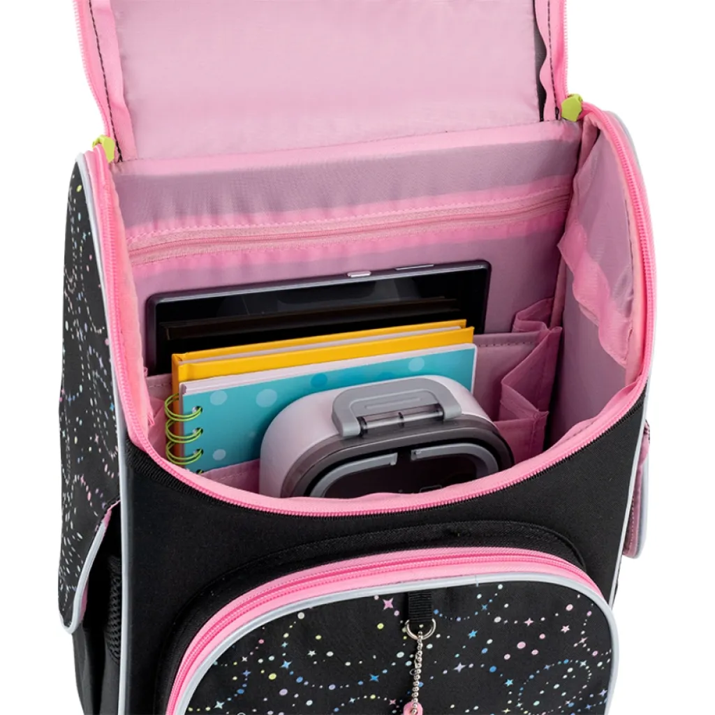 Ортопедический рюкзак школьный каркасный GoPack Education Magical Unicorn 5001S-4, черный Ортопедический рюкзак школьный каркасный GoPack Education Magical Unicorn 5001S-4, черный
