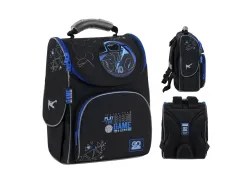 Ортопедичний рюкзак шкільний каркасний GoPack Education Play The Game 5001S-5, чорний Ортопедичний рюкзак шкільний каркасний GoPack Education Play The Game 5001S-5, чорний