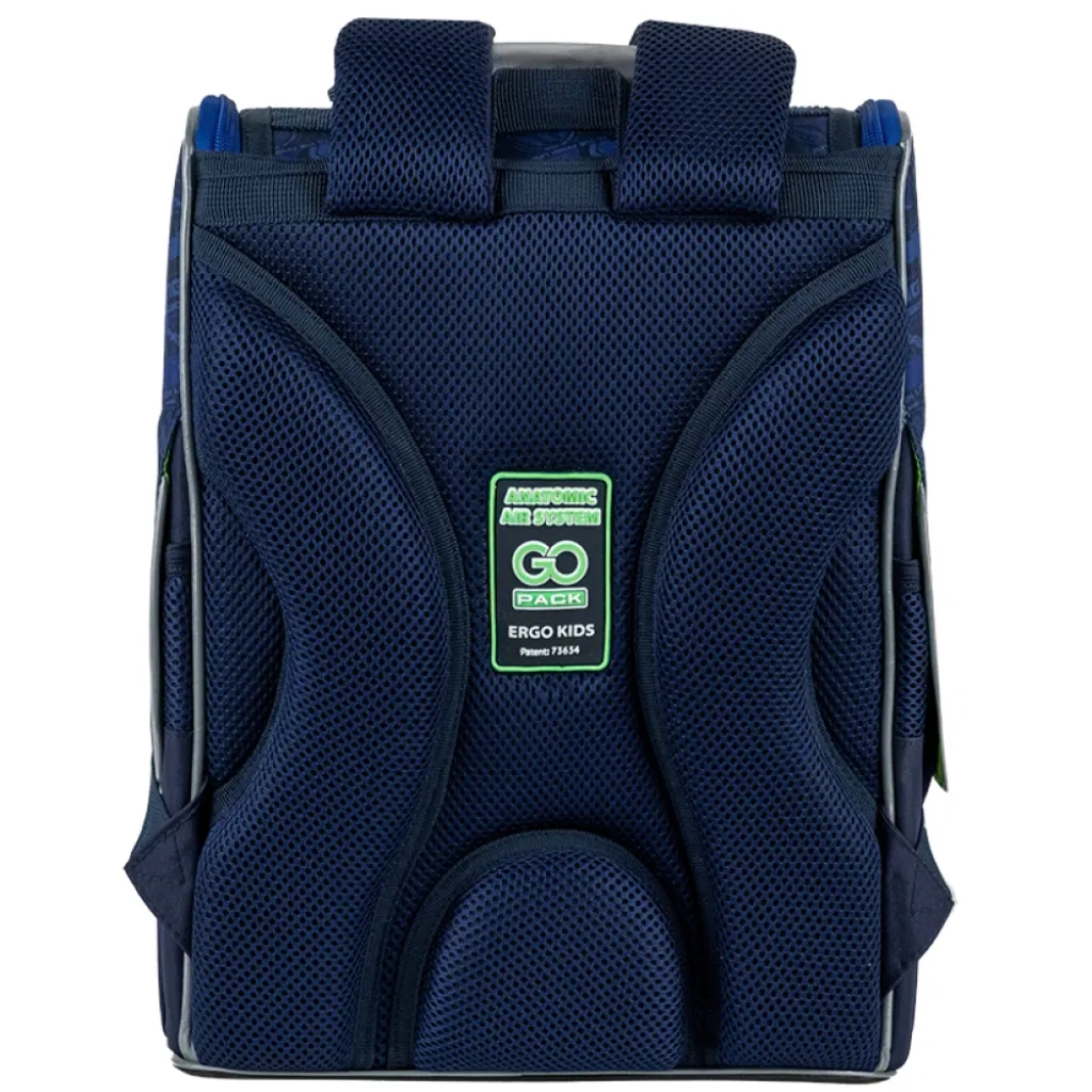 Ортопедичний рюкзак каркасний GoPack Education Racing 5001S-6, синій Ортопедичний рюкзак каркасний GoPack Education Racing 5001S-6, синій