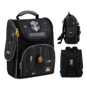 Ортопедичний рюкзак каркасний GoPack Education Racing 5001S-8, чорний Ортопедичний рюкзак каркасний GoPack Education Racing 5001S-8, чорний
