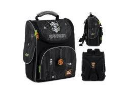 Ортопедичний рюкзак каркасний GoPack Education Racing 5001S-8, чорний Ортопедичний рюкзак каркасний GoPack Education Racing 5001S-8, чорний