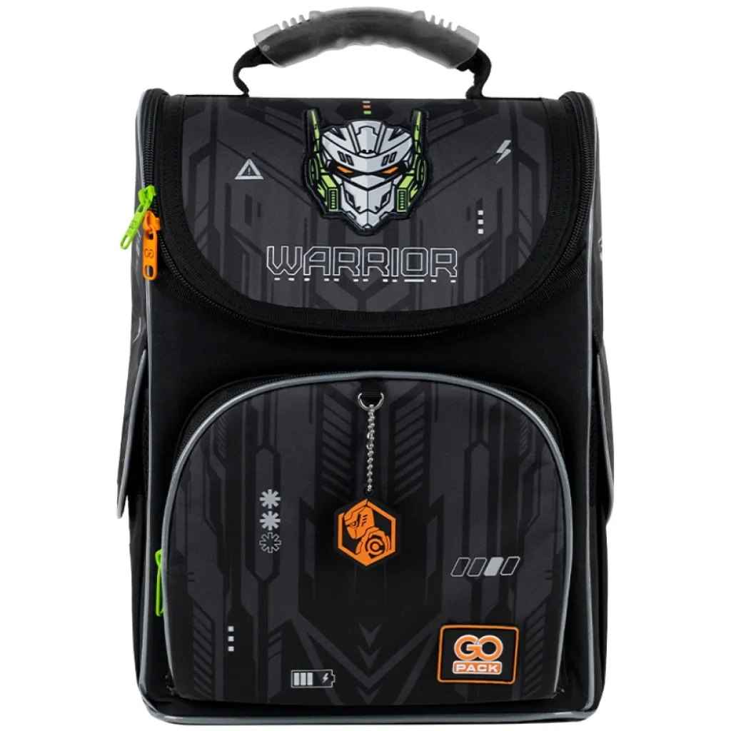 Ортопедический рюкзак каркасный GoPack Education Racing 5001S-8, черный Ортопедический рюкзак каркасный GoPack Education Racing 5001S-8, черный
