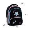 Ортопедичний рюкзак каркасний GoPack Education Be A Star 597M-1, чорний - Фото№3