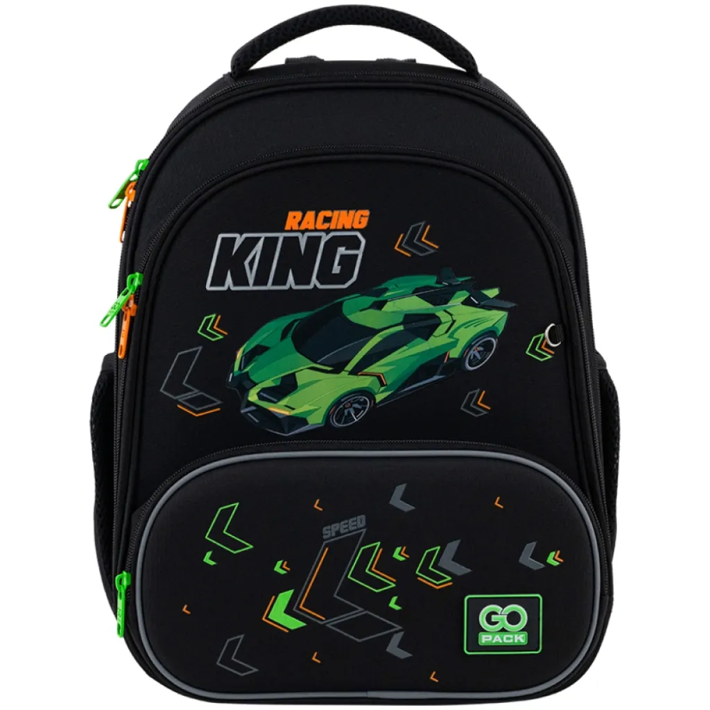 Ортопедичний рюкзак каркасний GoPack Education Rasing King 597M-5, чорний Ортопедичний рюкзак каркасний GoPack Education Rasing King 597M-5, чорний