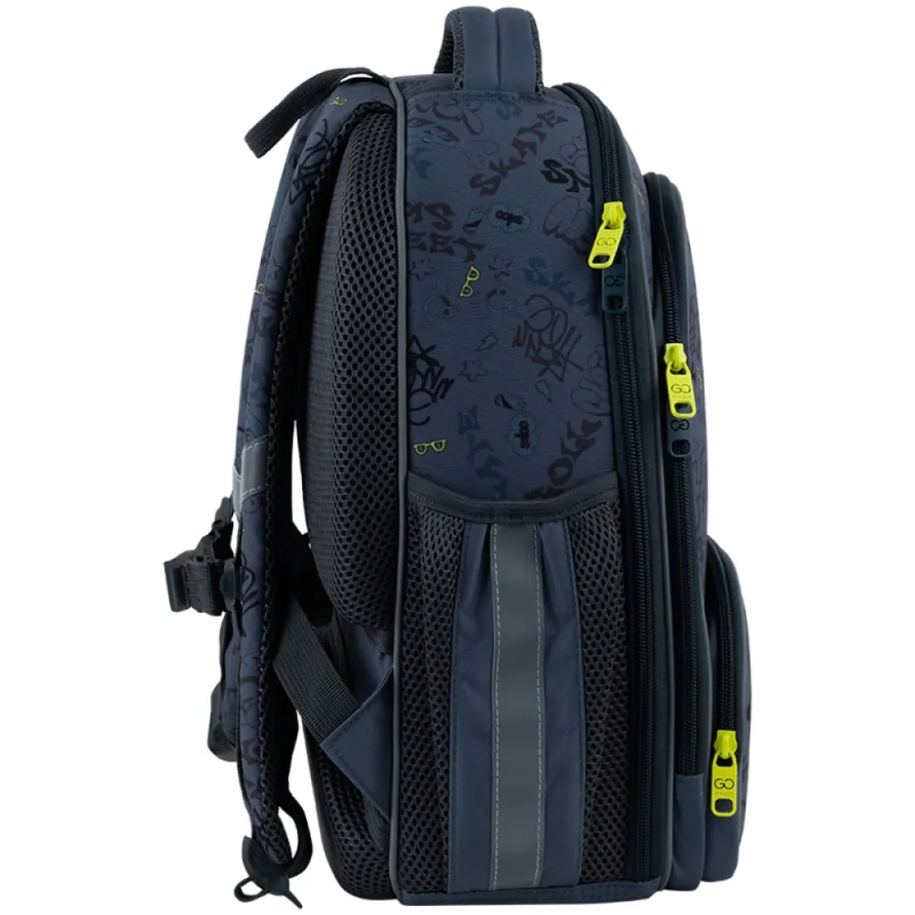 Ортопедический рюкзак каркасный GoPack Education Super Skater 597M-4, серый Ортопедический рюкзак каркасный GoPack Education Super Skater 597M-4, серый