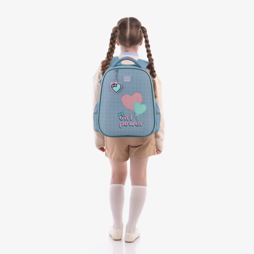 Ортопедический рюкзак полукаркасный GoPack Education Girl Power 165M, серый Ортопедический рюкзак полукаркасный GoPack Education Girl Power 165M, серый