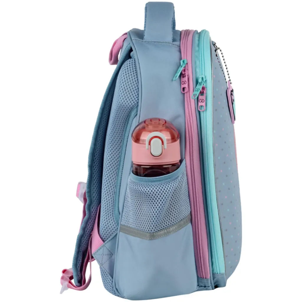 Ортопедический рюкзак полукаркасный GoPack Education Girl Power 165M, серый Ортопедический рюкзак полукаркасный GoPack Education Girl Power 165M, серый